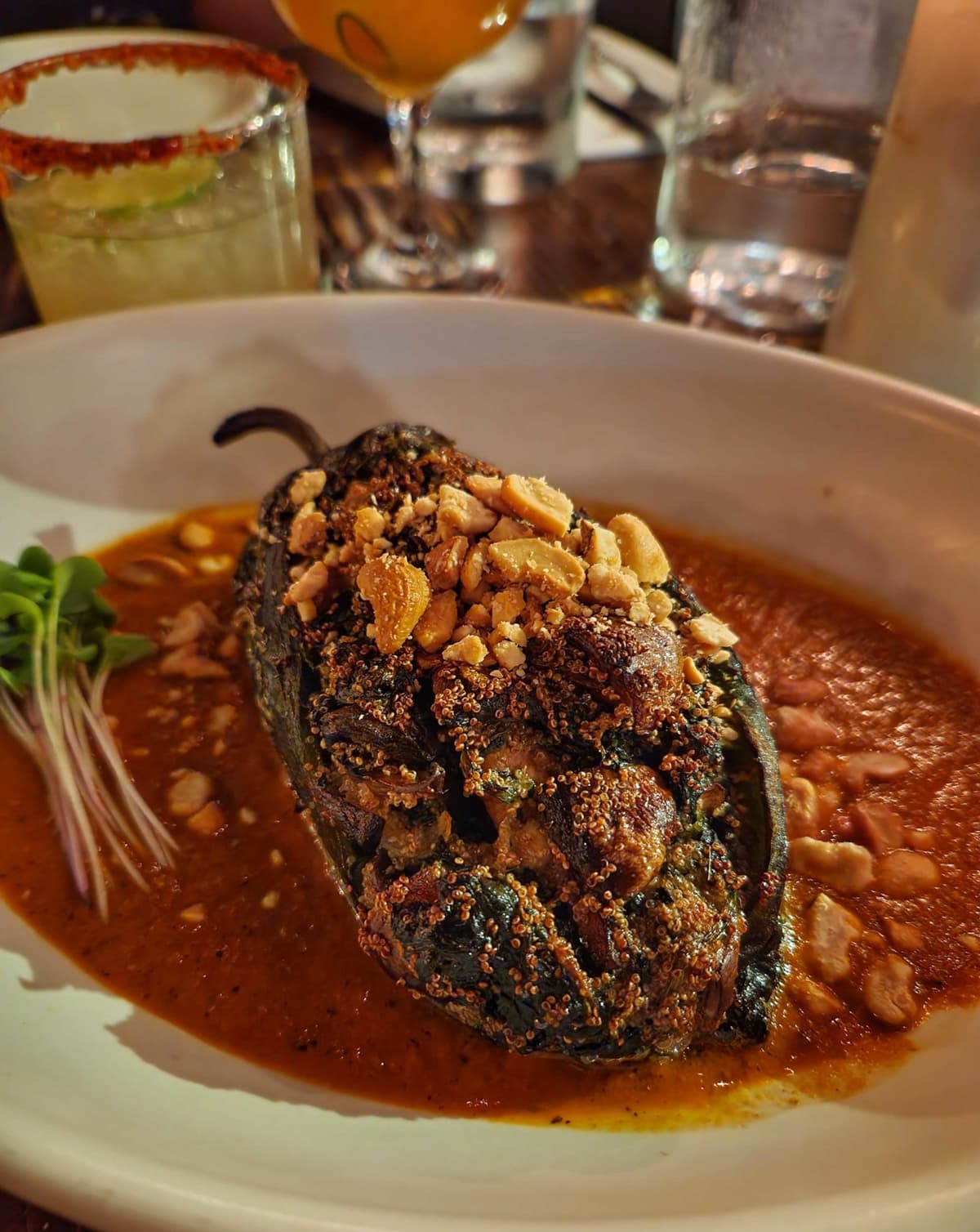 Chile Relleno at Penca (Photo by Xochitl Gracia)