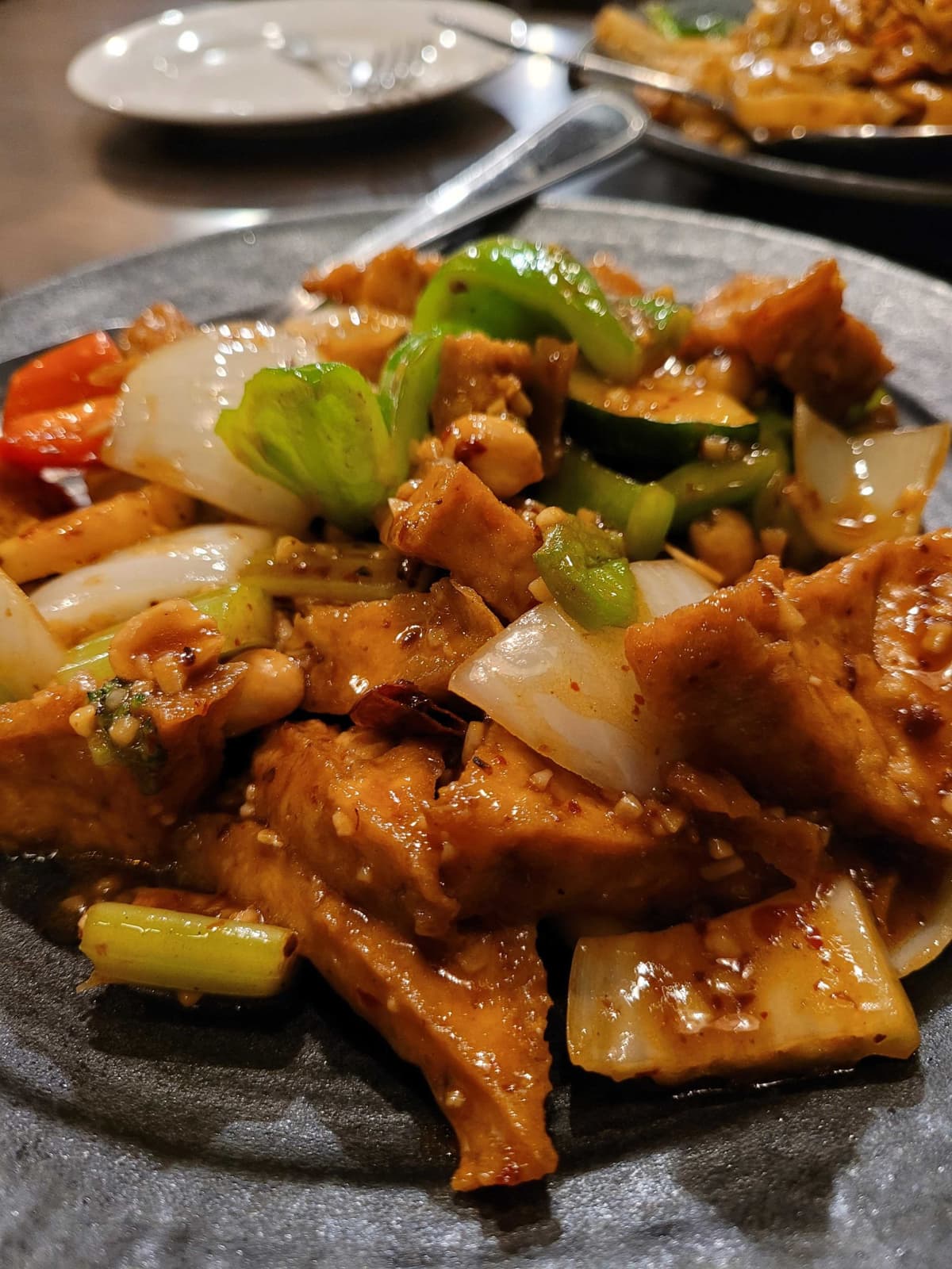Kung Pao Tofu at Jun Dynasty