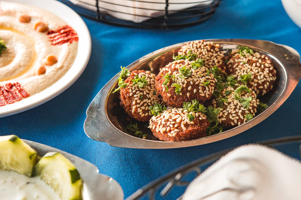 Falafel at Alexandria's Pearl (Credit: Jackie Tran)