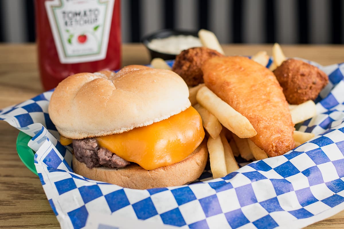 The BFF at Besties Fish & Burger (Credit: Jackie Tran)