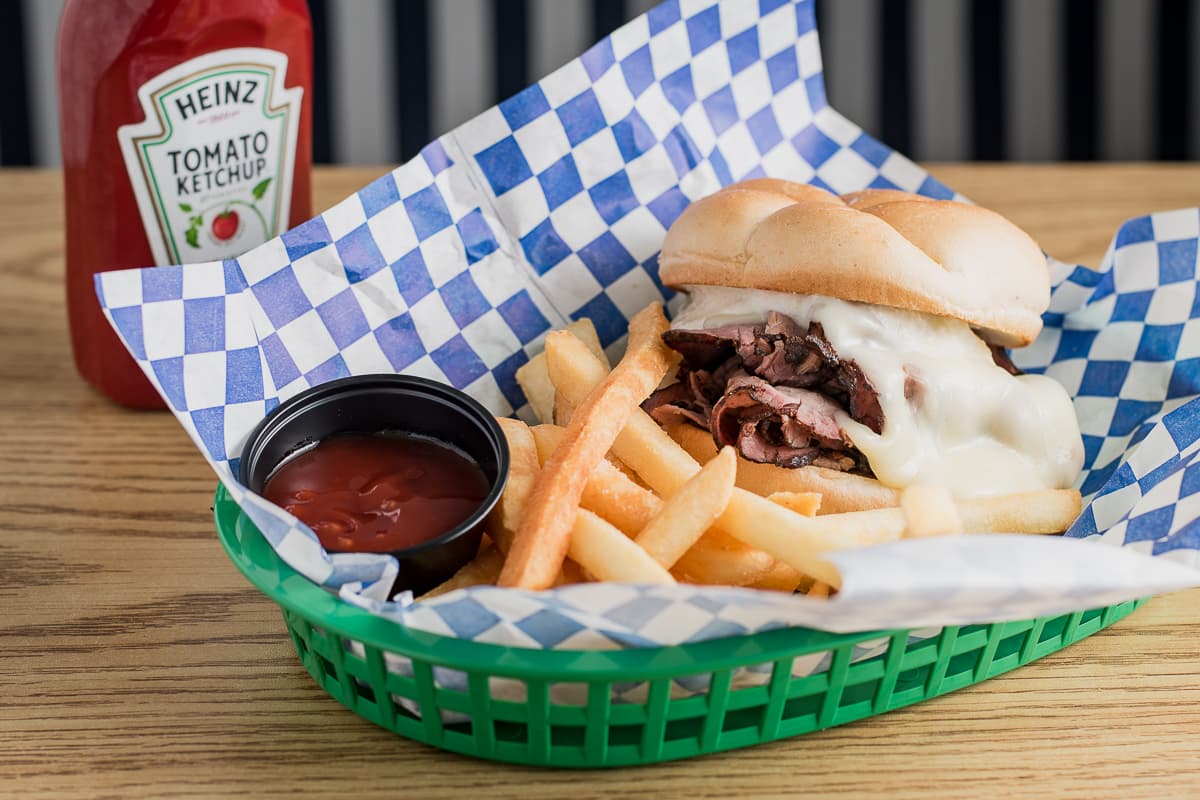 Roast beef sandwich at Besties Fish & Burger (Credit: Jackie Tran)