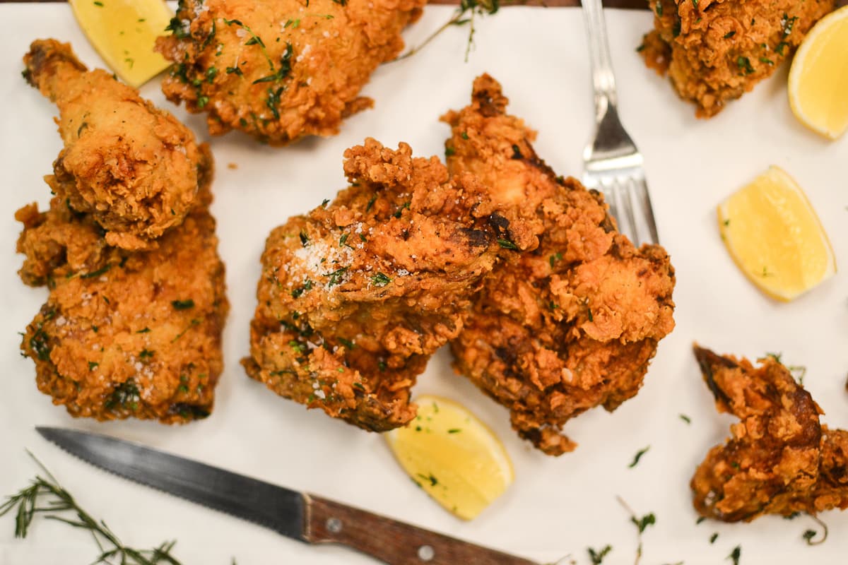 Fried Chicken at BIRD Modern Provisions & Bar (Credit: Matthew Martinez)