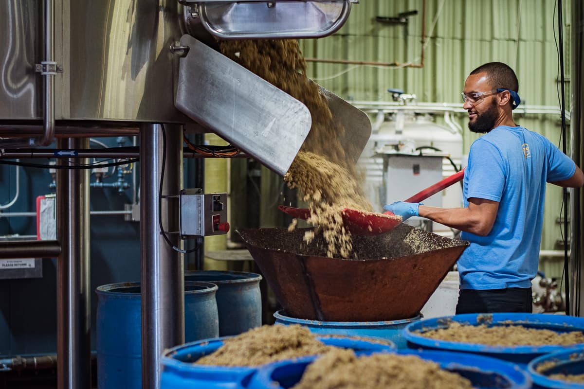 Dragoon Brewing Co. brewer Terence Hofstad (Credit: Jackie Tran)