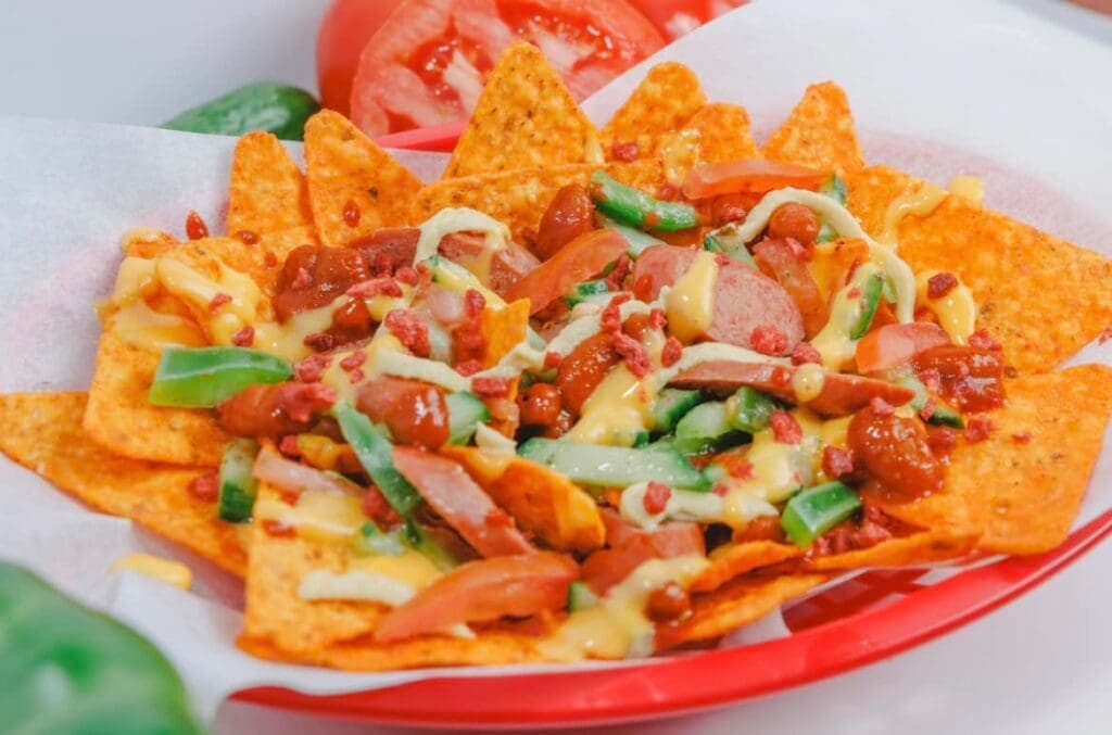 a plate of food