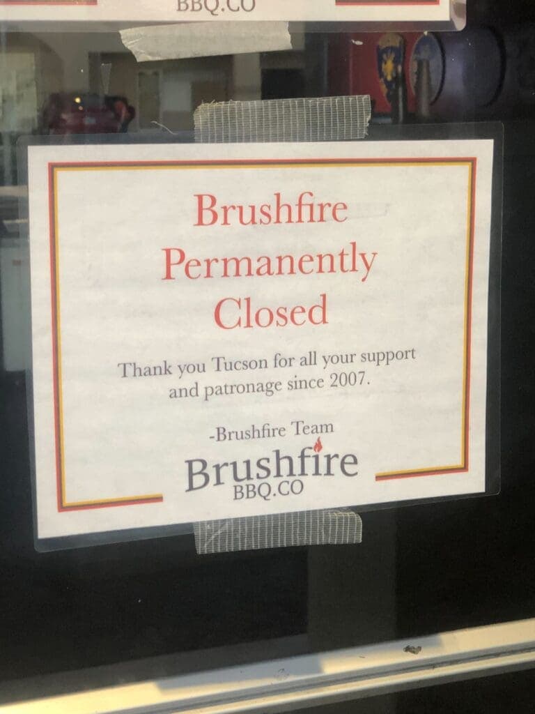 a close up of a sign