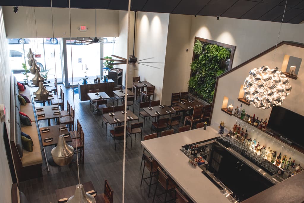 Interior at Senae Thai Bistro (Credit: Jackie Tran)