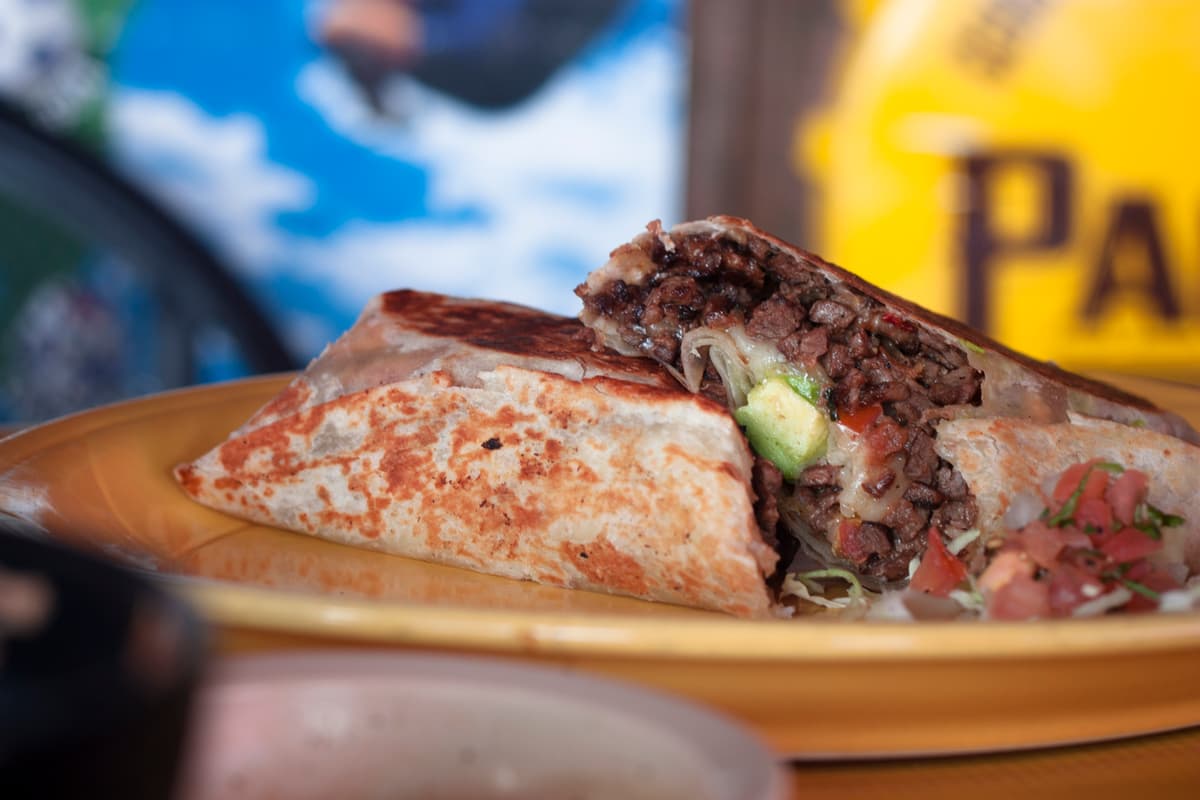 Percheron burrito from La Botana