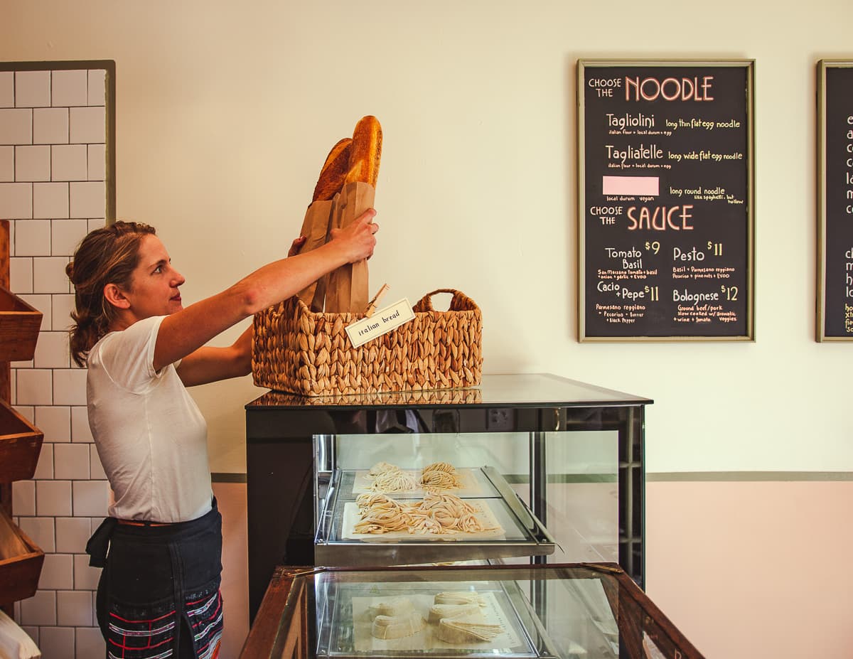 Italian bread at CERES