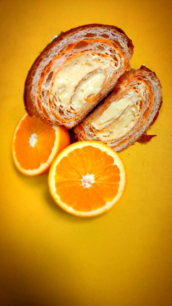 a slice of orange