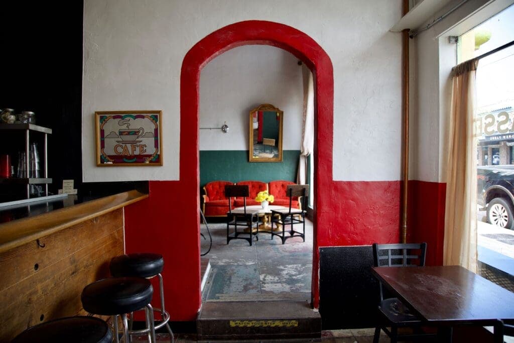 a dining room table