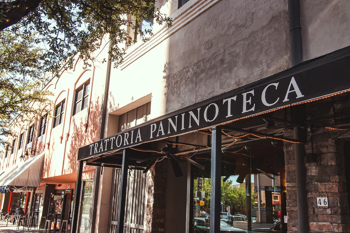 Facade at Caffe Milano