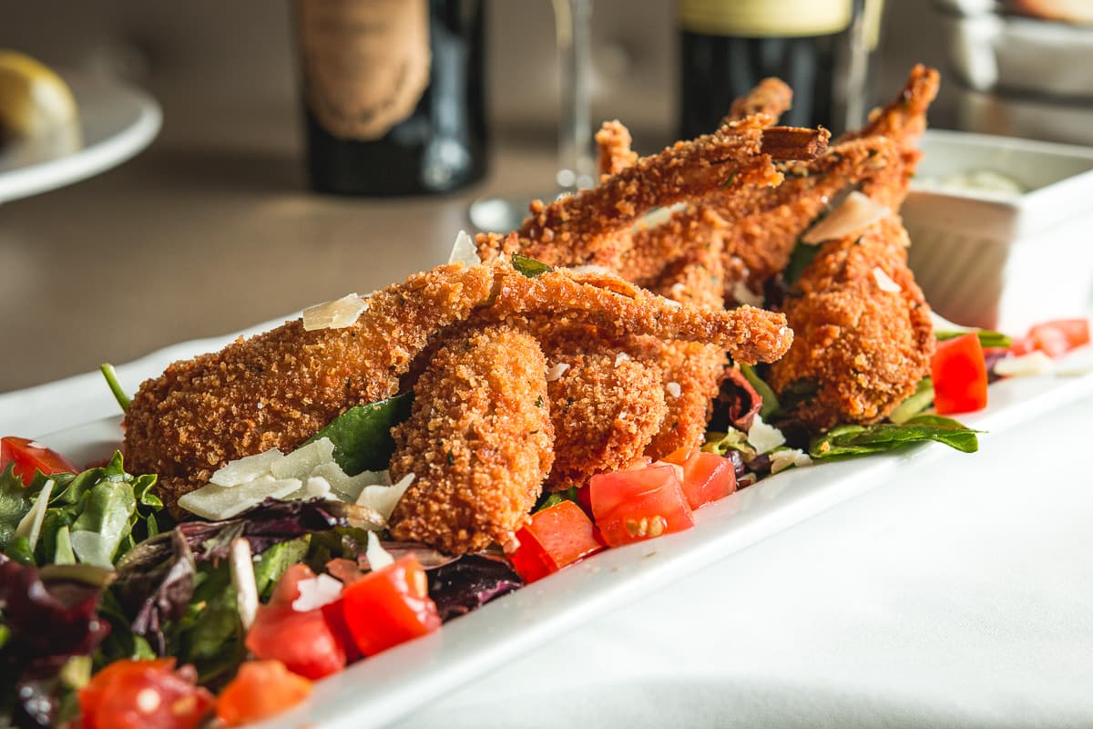 Cuore di Carciofi Fritti at Caffe Torino in the Foothills (Credit: Jackie Tran)