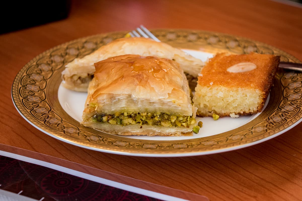 Assorted sweets at Caravan Grill (Credit: Jackie Tran)