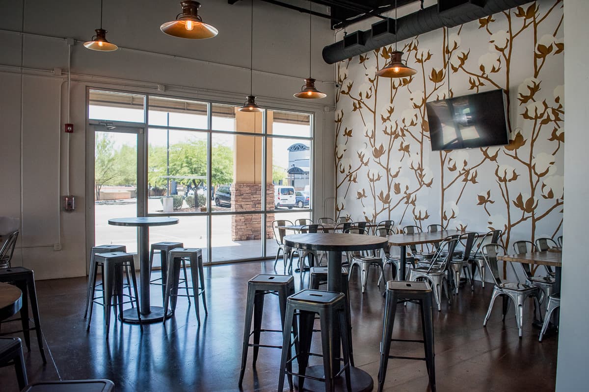 Interior at Casa Marana Craft Beer + Wine (Credit: Jackie Tran)