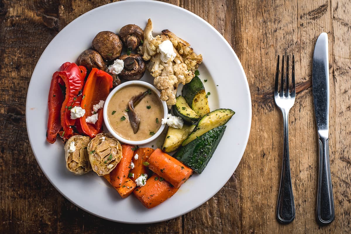 Verdure al Forno Isola at Tavolino (Credit: Jackie Tran)