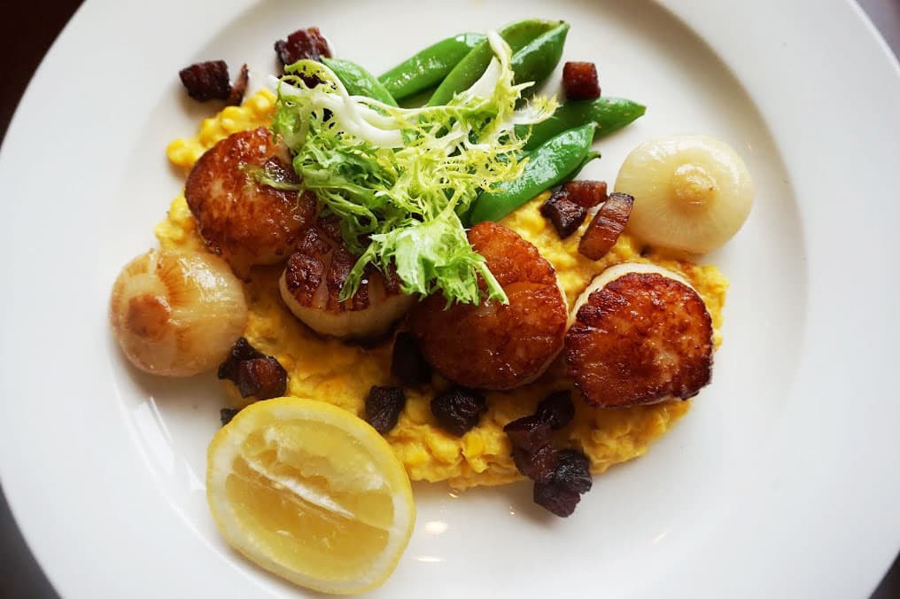 Pan Seared Scallops at AZuL in Tucson