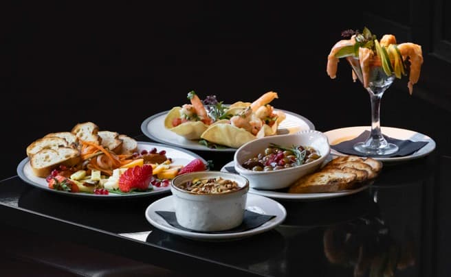 Small bites menu at The Century Room