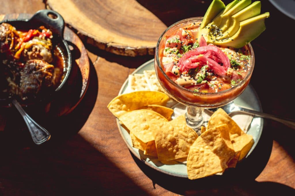 Ahi Ceviche at Charro Steak North (Photo by Jackie Tran)