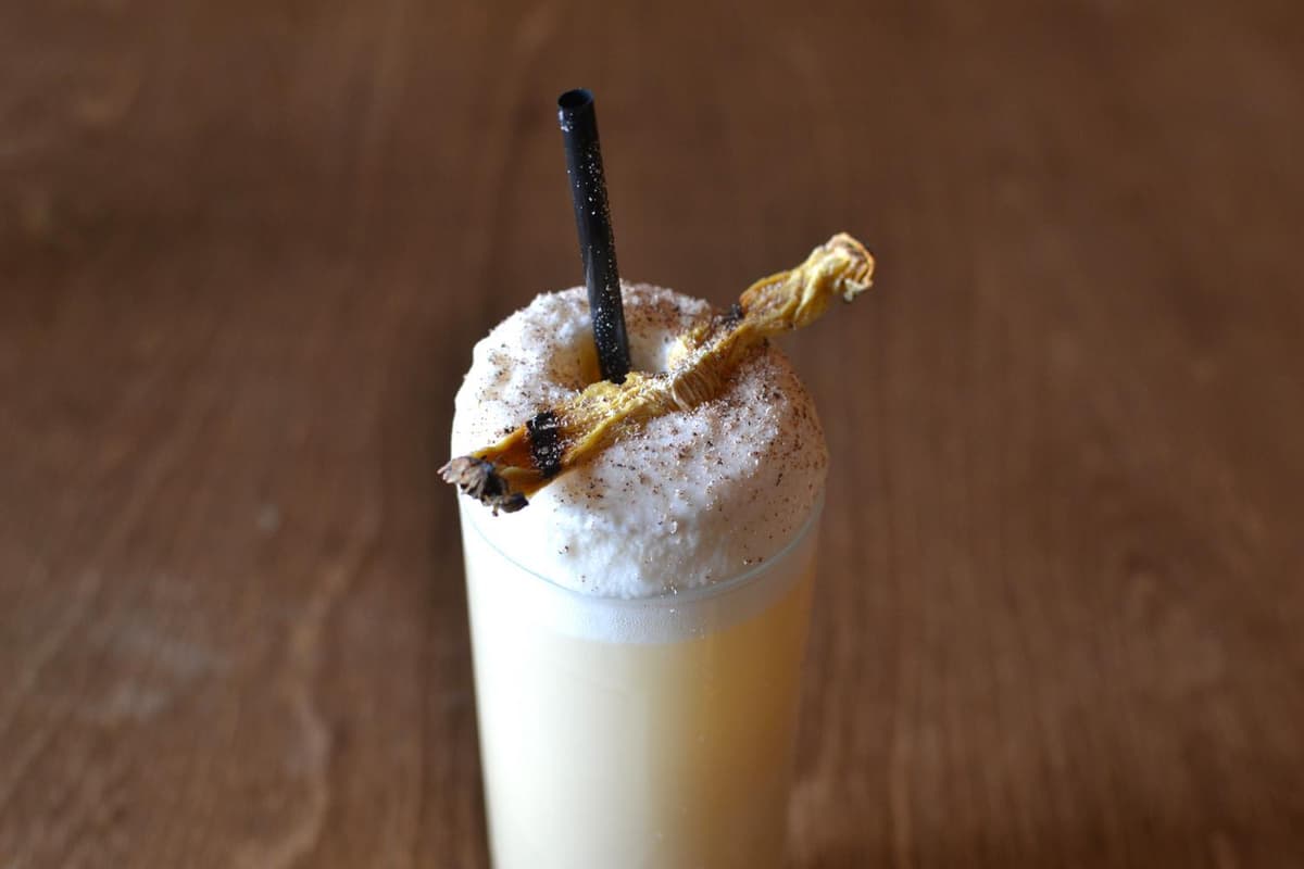 Caribou Lou Fizz cocktail at OBON + Sushi + Bar + Ramen (Credit: Matthew Martinez)