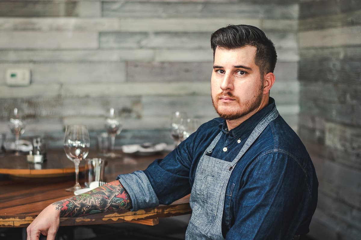 Commoner & Co. and Prep & Pastry partner-chef Kyle Nottingham at Commoner & Co. (Credit: Jackie Tran)
