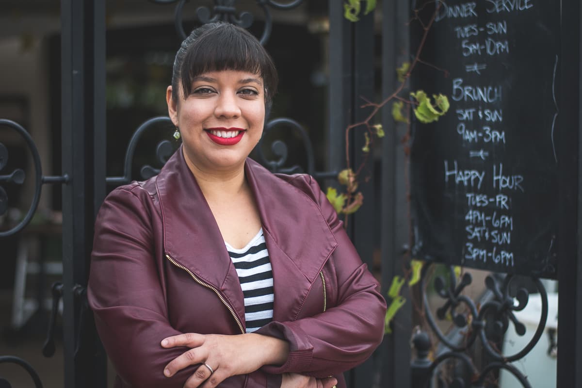 Executive chef Erika Bostick at The Coronet (Credit: Jackie Tran)