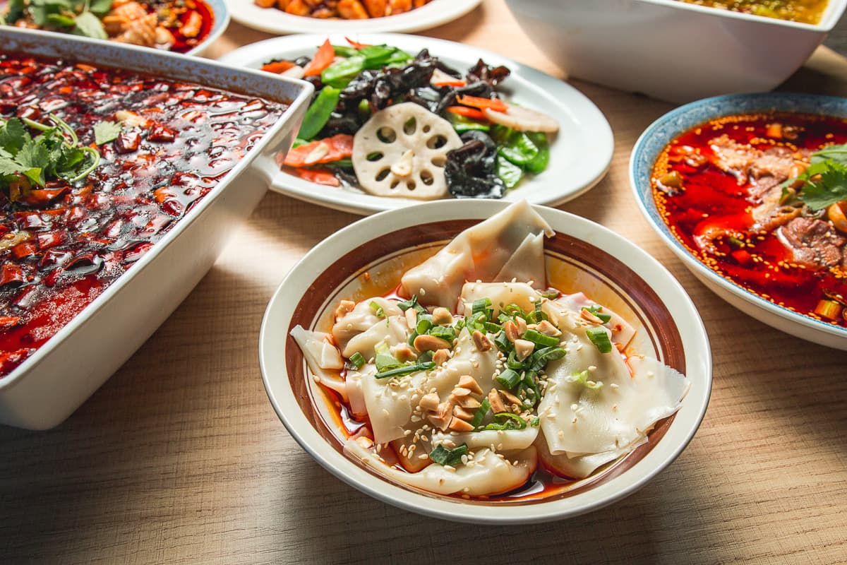Spicy Wontons at China Bamboo (Credit: Jackie Tran)