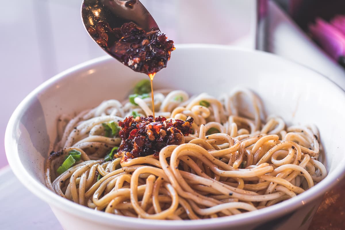 Sichuan Cold Noodles at Panda House (Credit: Jackie Tran)
