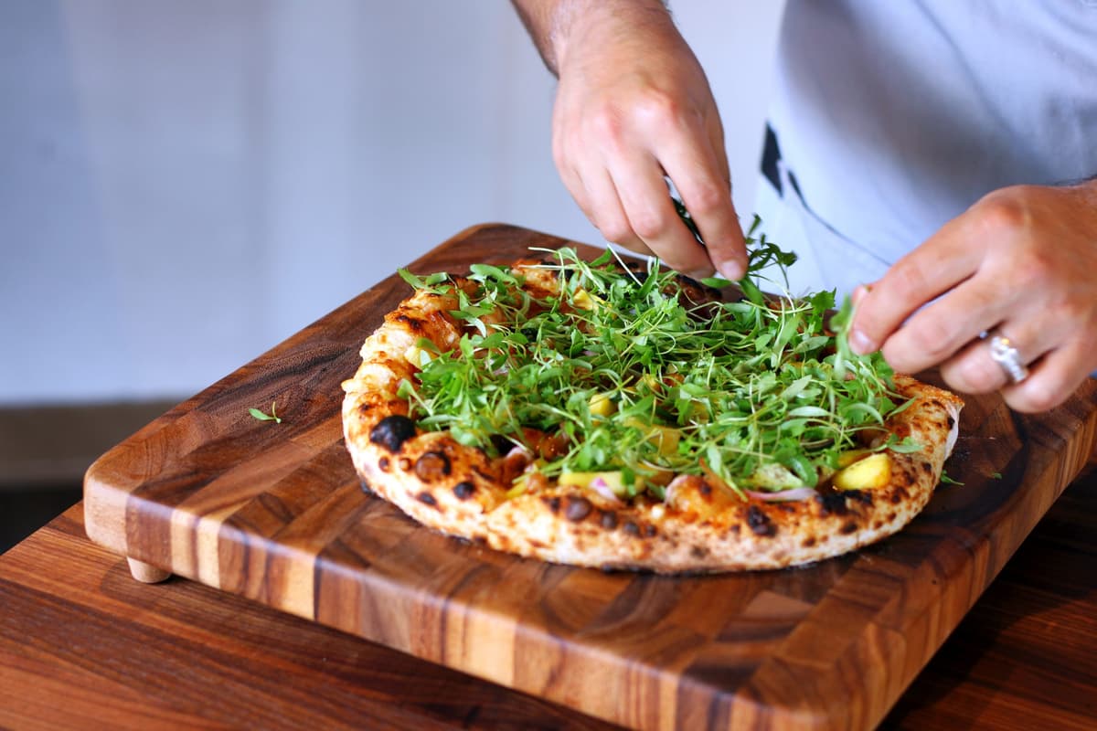 New vegan pizza at Ciao Down