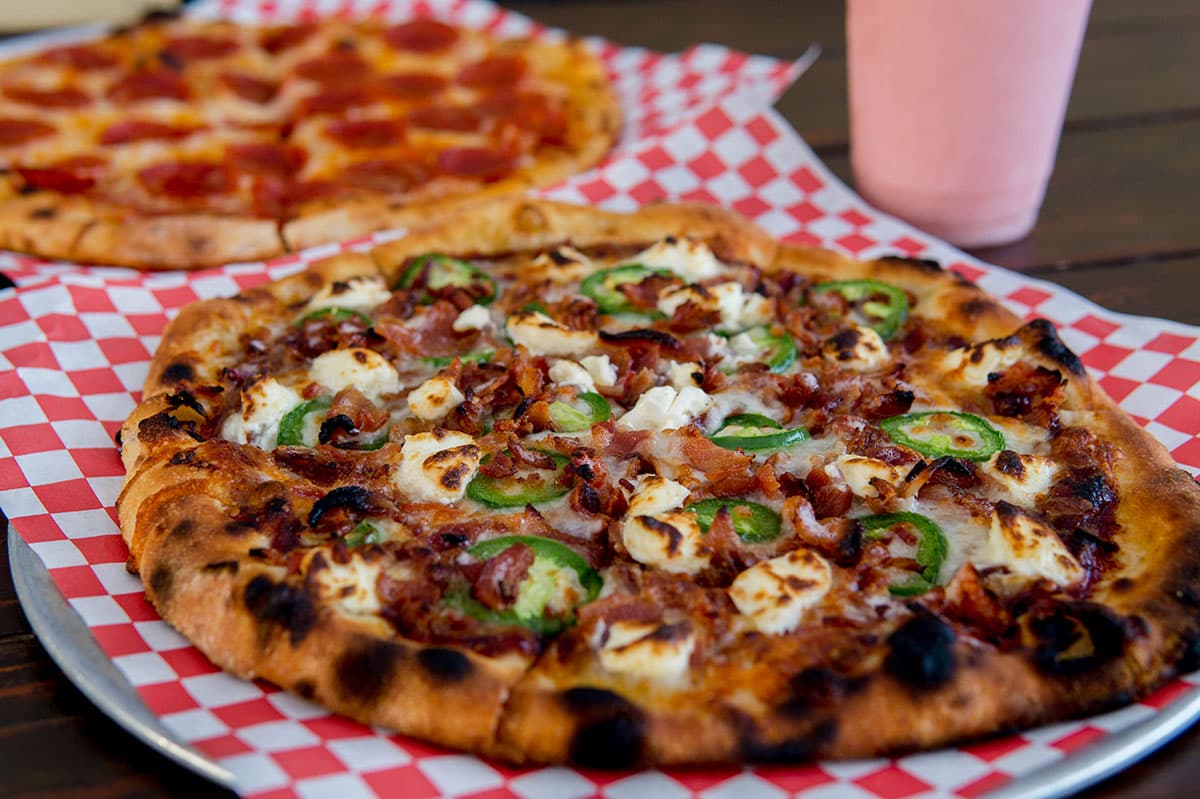Ciao Down's Snake Bite pizza