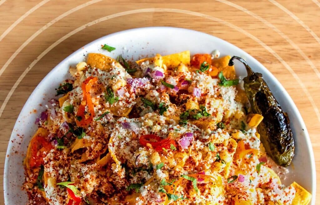 Elote nachos (Photo courtesy of Redbird Scratch Kitchen + Bar)