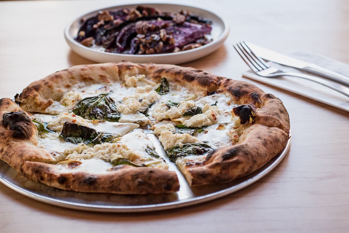 Pizza Bianca at Anello (Credit: Jackie Tran)