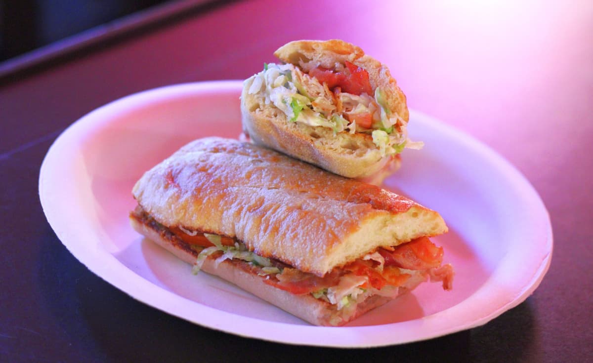 Club Sandwich on a baguette at Bison Witches (Photo by Mark Whittaker)