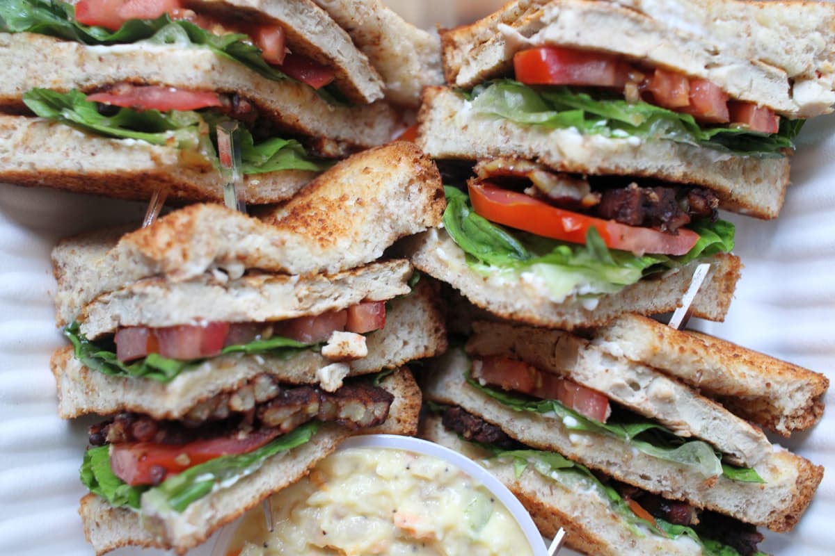 Club Sandwich at Lovin' Spoonfuls (Photo by Mark Whittaker)