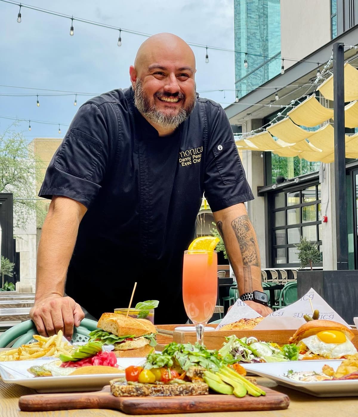 Chef Danny Perez of The Monica (Photo courtesy of The Monica on Facebook)