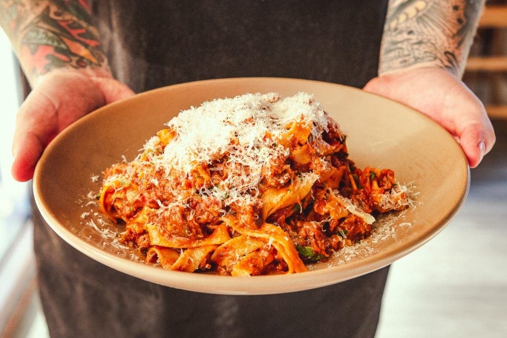 Tagliatelle at Commoner & Co. (Photo by Jackie Tran)