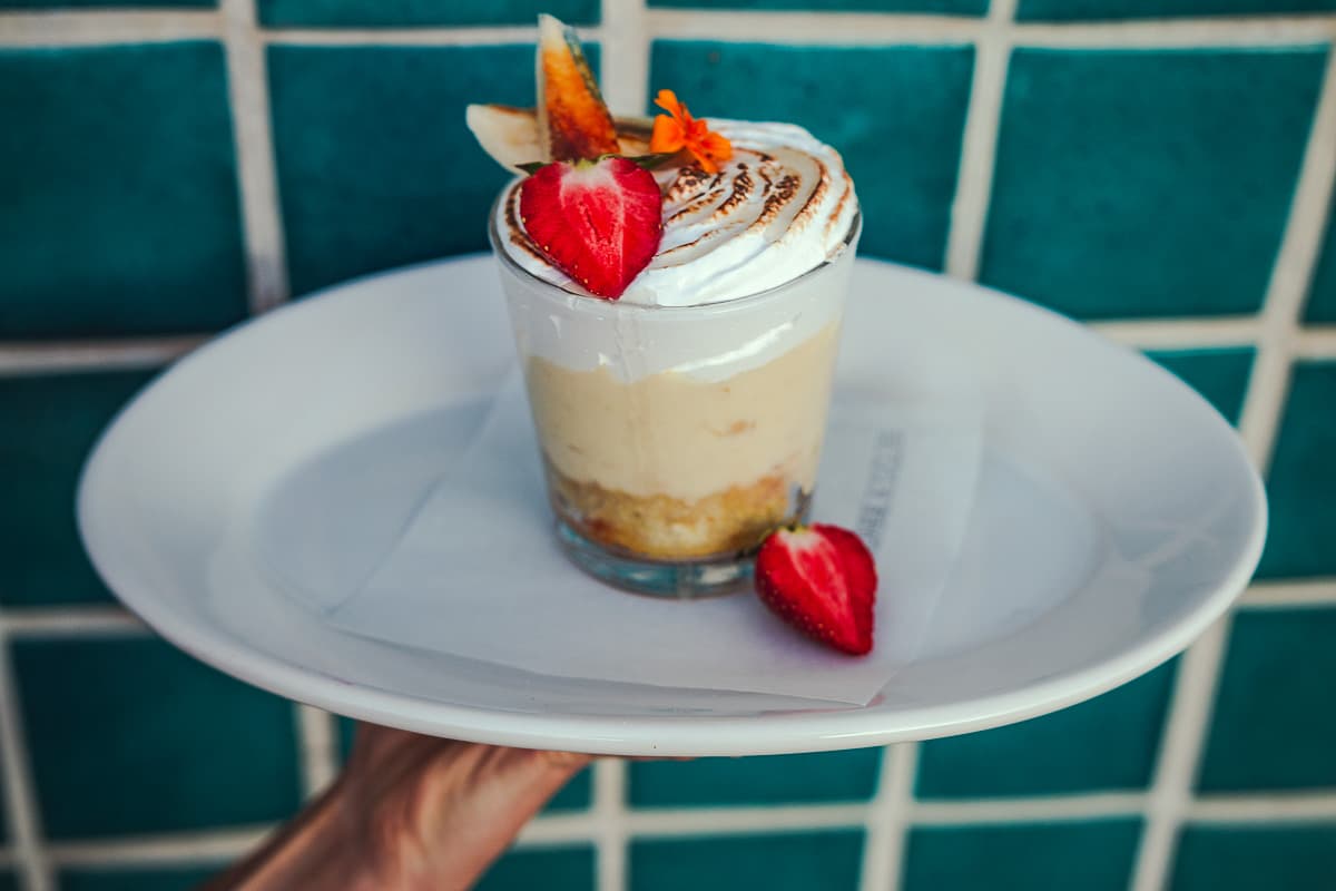 Baked Alaska at Commoner & Co.