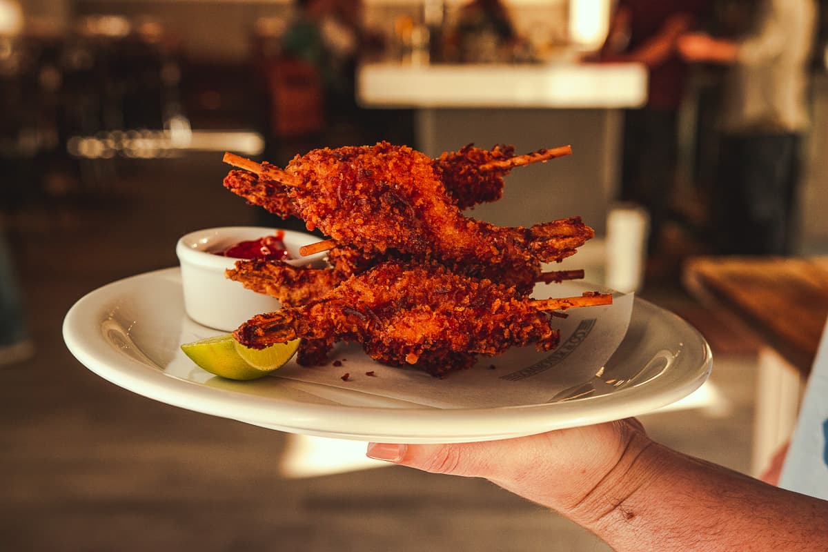 Coconut Shrimp at Commoner & Co.