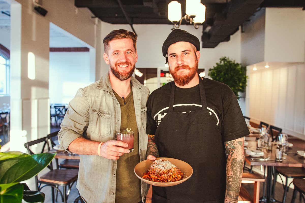 Nathan Ares and Kyle Nottingham at Commoner & Co.