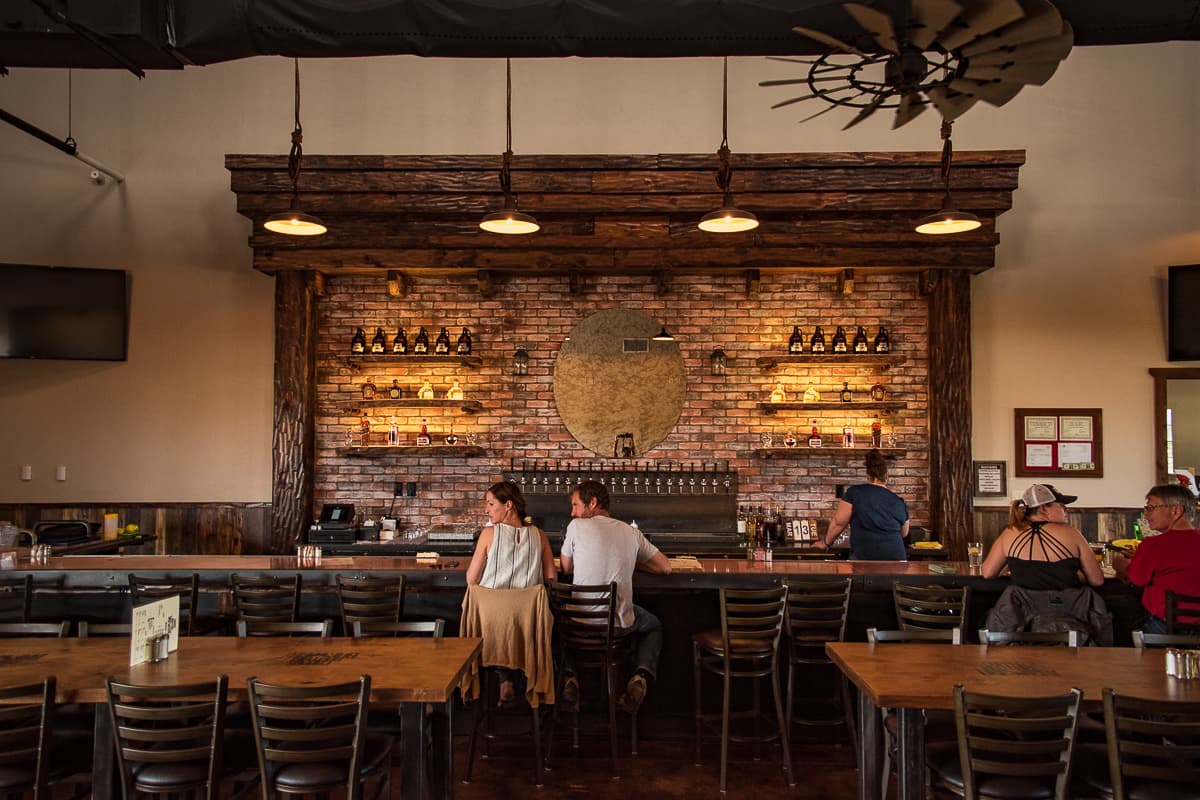 Bar at Copper Brothel Brewery (Credit: Jackie Tran)