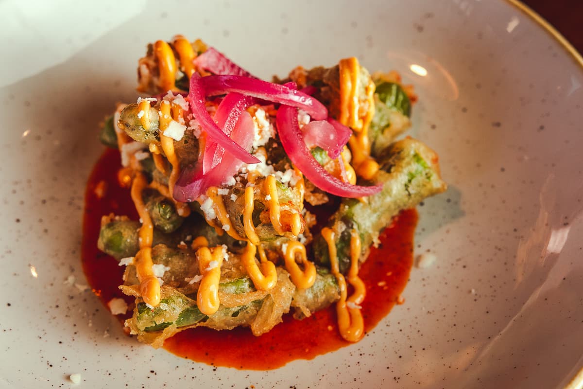 Stuffed Shishito Peppers at Copper Rock Craft Eatery (Credit: Jackie Tran)