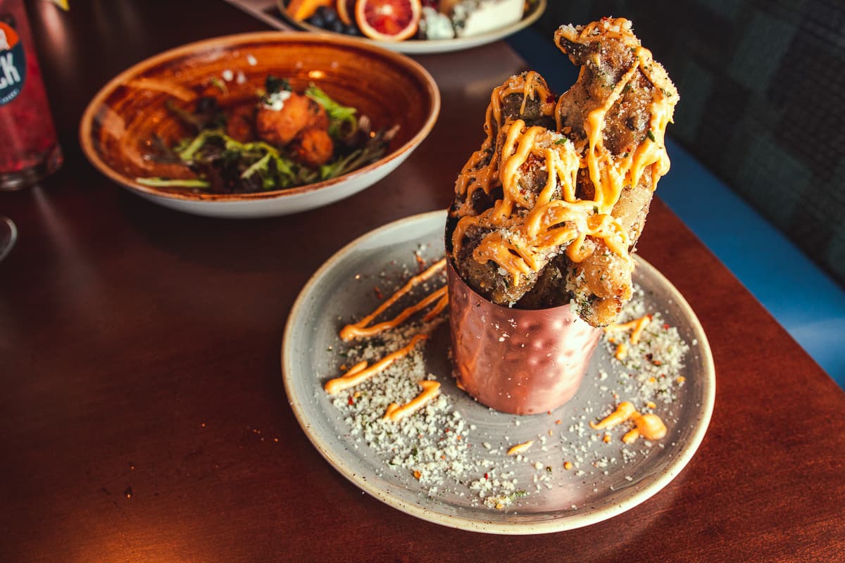 Portobello Fries at Copper Rock Craft Eatery (Credit: Jackie Tran)