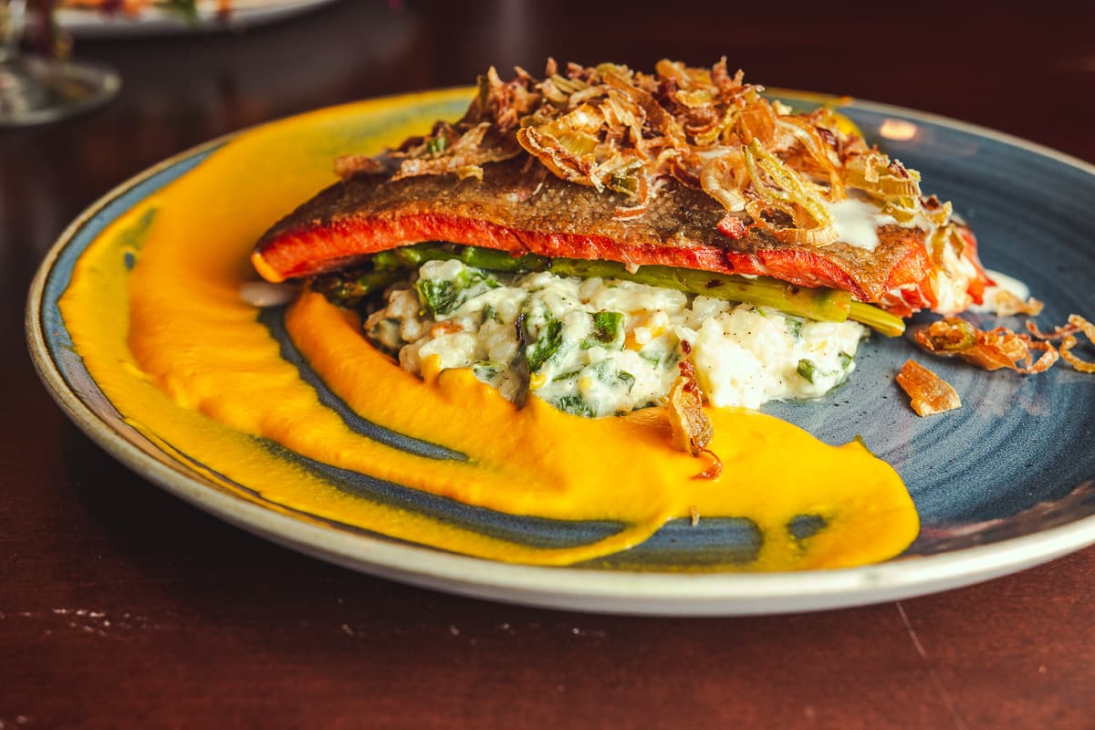 Sockeye Salmon at Copper Rock Craft Eatery (Credit: Jackie Tran)