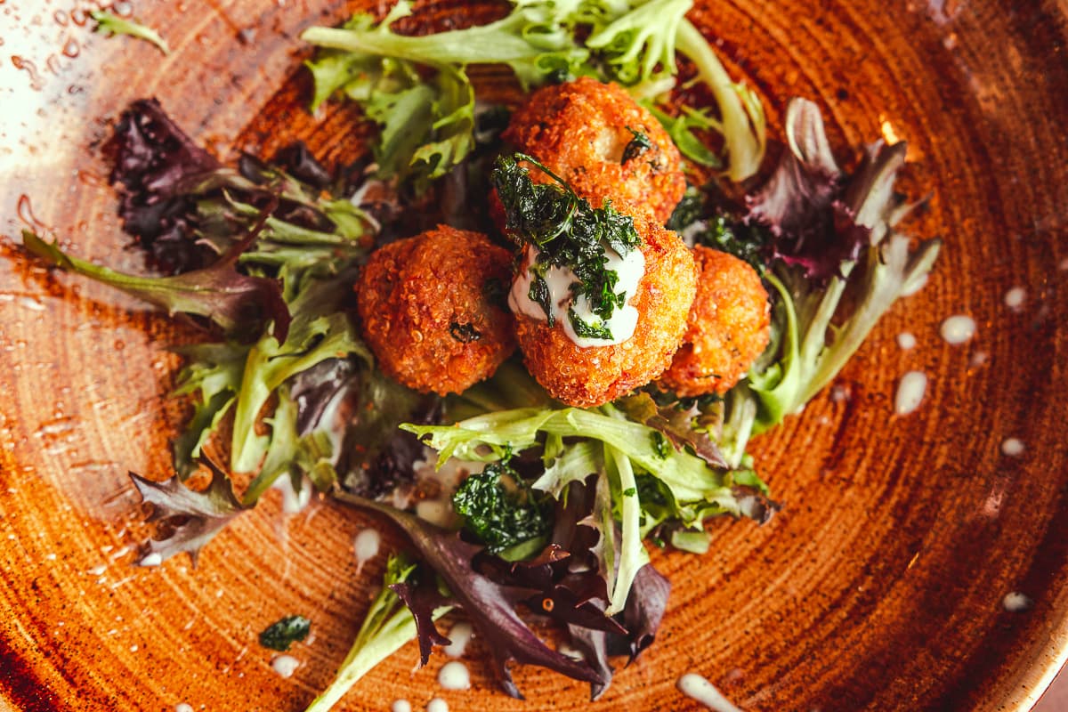 Southwestern Crab Cakes at Copper Rock Craft Eatery (Credit: Jackie Tran)