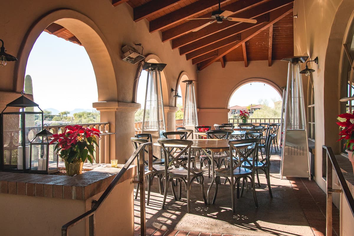 Patio at Contigo Latin Kitchen (Credit: Jackie Tran)