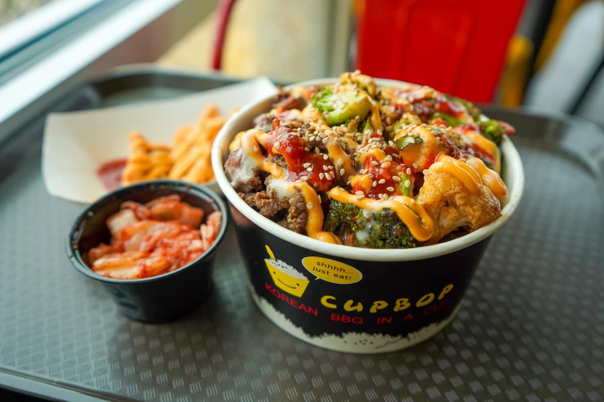 Veggie Bop at Cupbop (Photo courtesy of Cupbop)