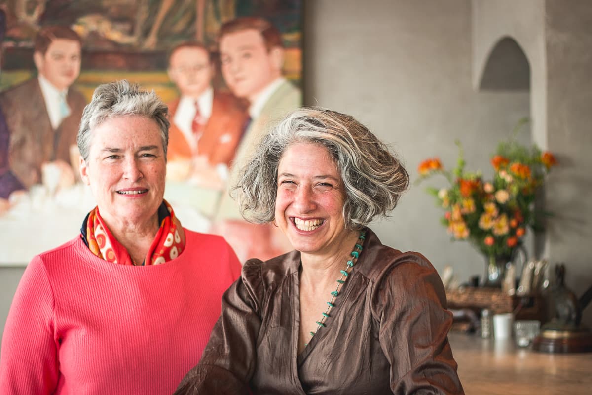 Betsy Rollings and Sally Kane at the Coronet (Credit: Jackie Tran)
