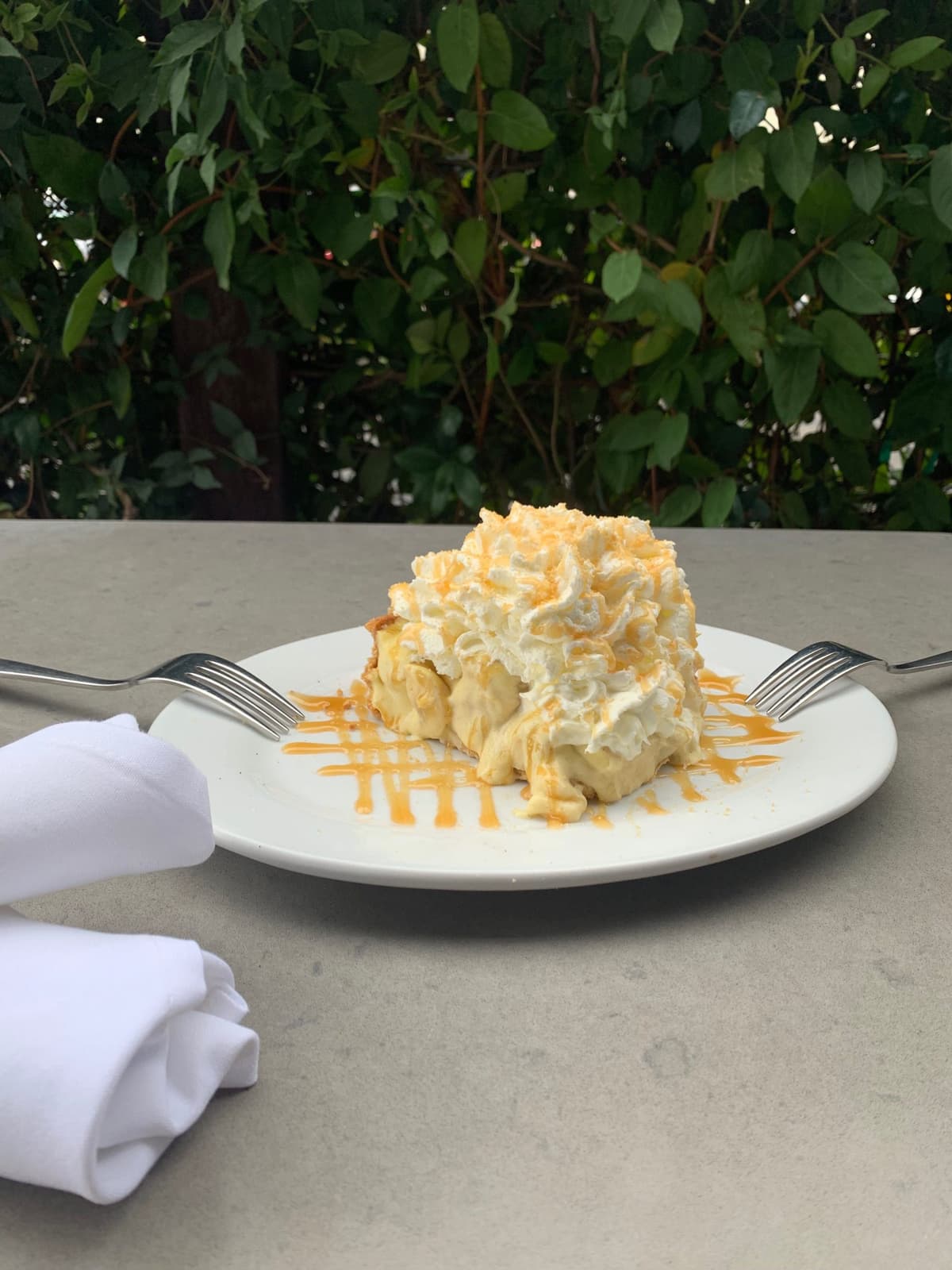 Banana Cream Pie at Zinburger