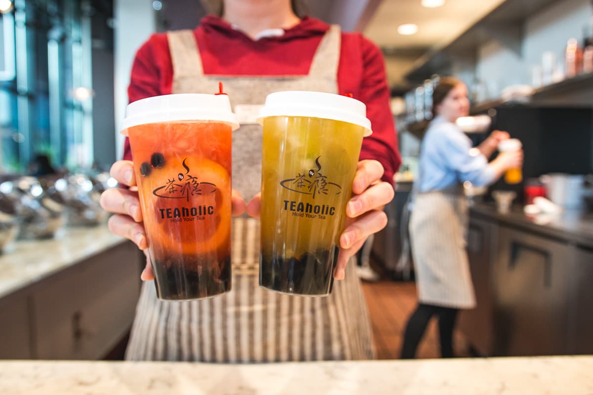 Boba tea at Teaholic (Credit: Jackie Tran)