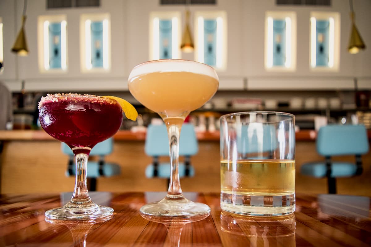 Summer cocktails at Welcome Diner (Credit: Jackie Tran)