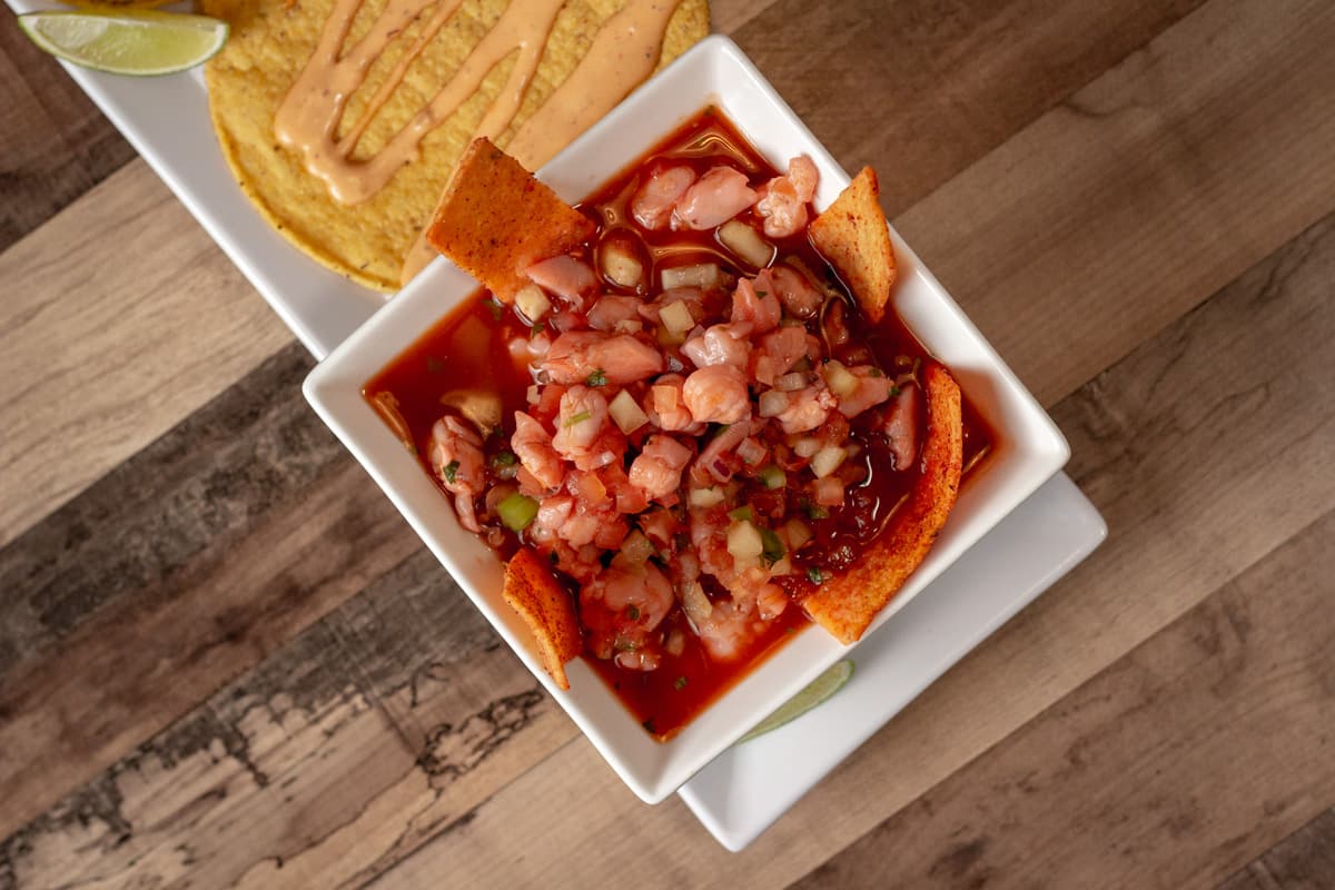 Ceviche at the Neighborhood (Credit: Jaime Lawhorn)